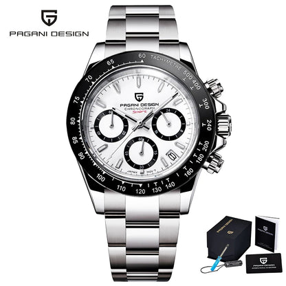 2026 New Men'S Watches Quartz Business Watch Mens Watches Top Brand Luxury Watch Men Chronograph VK63 Reloj Hombre